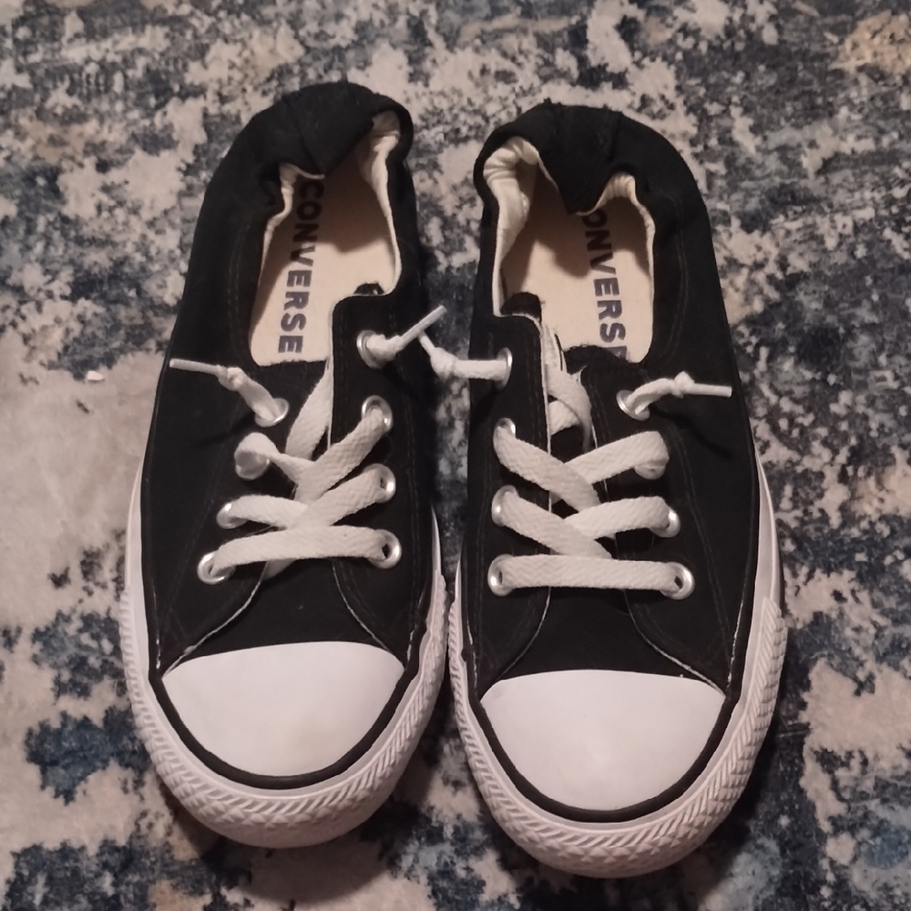 Converse Women's Black And White Sneakers
